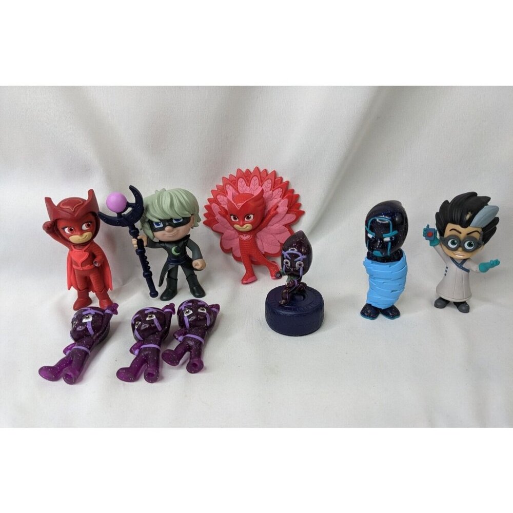 PJ Masks Luna Girl‎ Romeo Ninja Figure Lot